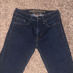 Men’s slim straight jeans